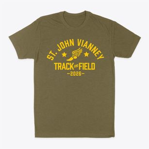 St John Vianney - Saginaw Track and Field Classic Dad T-Shirt