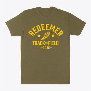 Redeemer Lutheran School Track and Field Classic Dad T-Shirt