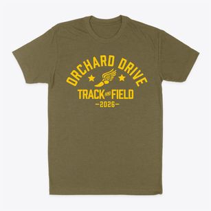 Orchard Drive Elementary School Track and Field Classic Dad T-Shirt