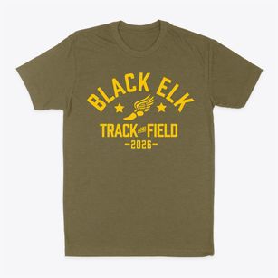 Black Elk Elementary School Track and Field Classic Dad T-Shirt