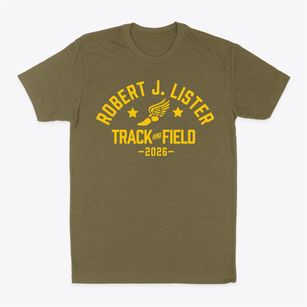 Robert J. Lister Academy Track and Field Classic Dad T-Shirt