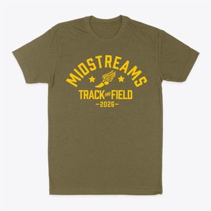 Midstreams Elementary School Track and Field Classic Dad T-Shirt