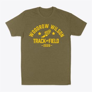 Woodrow Wilson Elementary School Track and Field Classic Dad T-Shirt