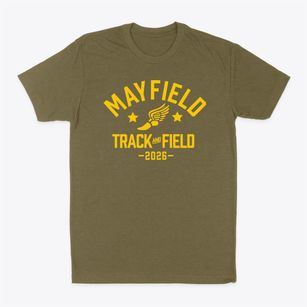 Mayfield High School Track and Field Classic Dad T-Shirt