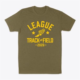 League School Track and Field Classic Dad T-Shirt