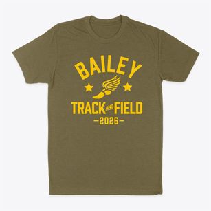 Richard J Bailey School Track and Field Classic Dad T-Shirt