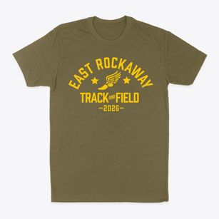 East Rockaway Middle School Track and Field Classic Dad T-Shirt