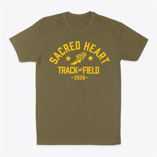 Sacred Heart School Track and Field Classic Dad T-Shirt
