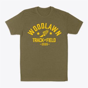 Woodlawn Middle School Track and Field Classic Dad T-Shirt