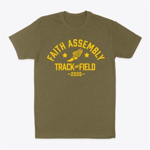Faith Assembly Christian Academy Track and Field Classic Dad T-Shirt