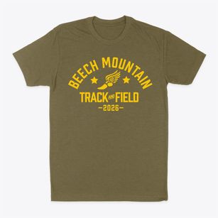 Beech Mountain Elementary School Track and Field Classic Dad T-Shirt