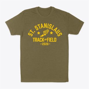 Saint Stanislaus Elementary School Track and Field Classic Dad T-Shirt