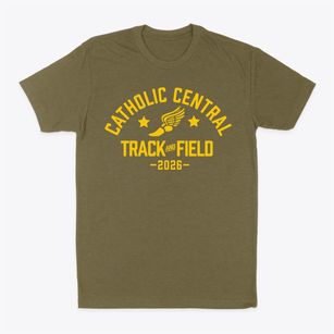 Catholic Central High School Track and Field Classic Dad T-Shirt