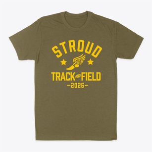 Stroud High School Track and Field Classic Dad T-Shirt