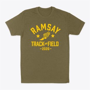 Ramsay Elementary School Track and Field Classic Dad T-Shirt