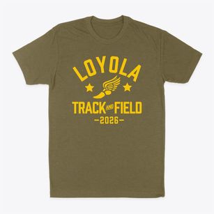 Loyola Elementary School Track and Field Classic Dad T-Shirt