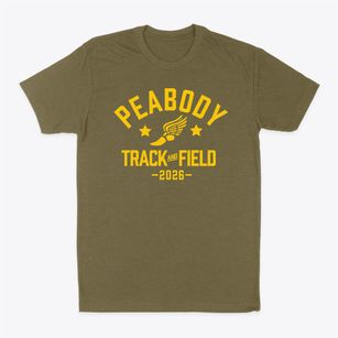 Peabody High School Track and Field Classic Dad T-Shirt