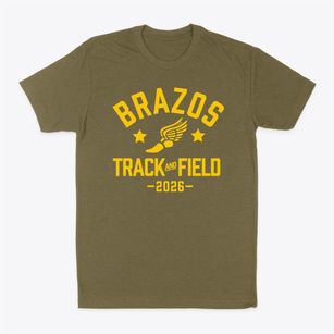 Brazos Middle School Track and Field Classic Dad T-Shirt