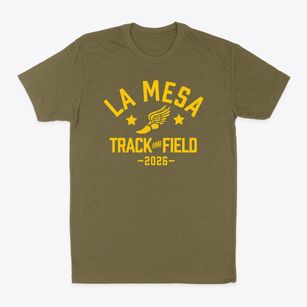 La Mesa Junior High School Track and Field Classic Dad T-Shirt