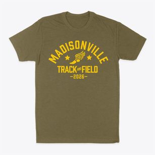 Madisonville Junior High School Track and Field Classic Dad T-Shirt