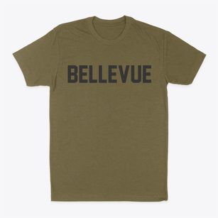 Bellevue Washington Classic Block Classic Dad T-Shirt