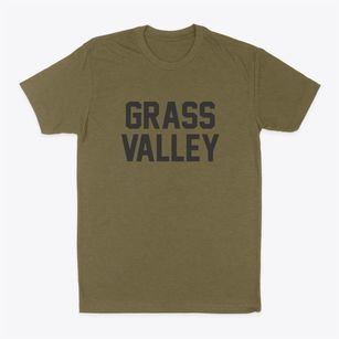 Grass Valley Nevada Classic Block Classic Dad T-Shirt