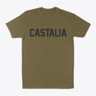 Castalia Ohio Classic Block Classic Dad T-Shirt