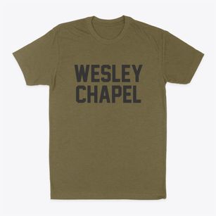 Wesley Chapel North Carolina Classic Block Classic Dad T-Shirt