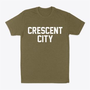 Crescent City California Classic Block Classic Dad T-Shirt