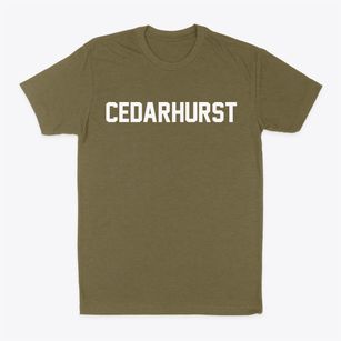 Cedarhurst New York Classic Block Classic Dad T-Shirt