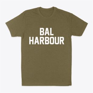 Bal Harbour Florida Classic Block Classic Dad T-Shirt