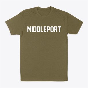 Middleport New York Classic Block Classic Dad T-Shirt