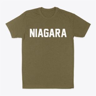 Niagara Wisconsin Classic Block Classic Dad T-Shirt