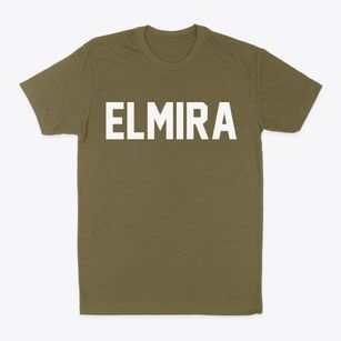 Elmira New York Classic Block Classic Dad T-Shirt