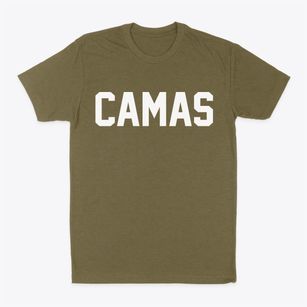 Camas Washington Classic Block Classic Dad T-Shirt