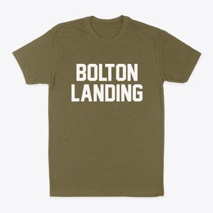 Bolton Landing New York Classic Block Classic Dad T-Shirt