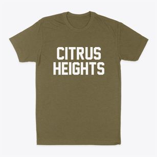 Citrus Heights California Classic Block Classic Dad T-Shirt
