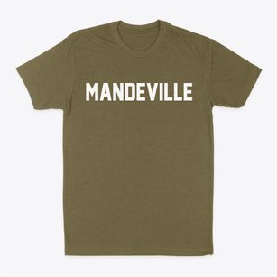 Mandeville Louisiana Classic Block Classic Dad T-Shirt