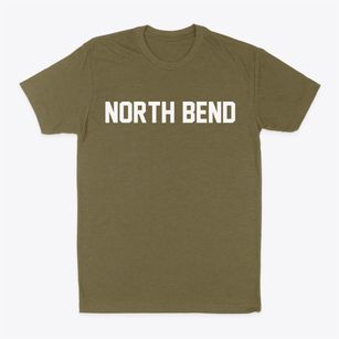 North Bend Oregon Classic Block Classic Dad T-Shirt