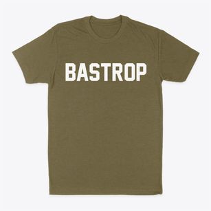 Bastrop Texas Classic Block Classic Dad T-Shirt