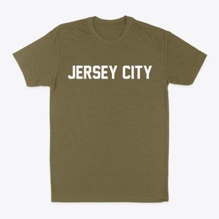 Jersey City New Jersey Classic Block Classic Dad T-Shirt