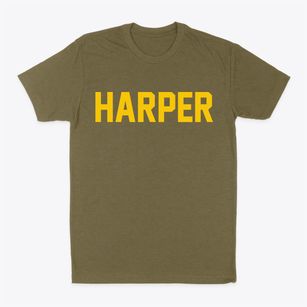 Harper Oregon Classic Block Classic Dad T-Shirt