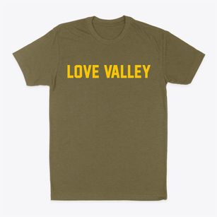 Love Valley North Carolina Classic Block Classic Dad T-Shirt