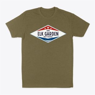 Elk Garden West Virginia Diamond Star Classic Dad T-Shirt