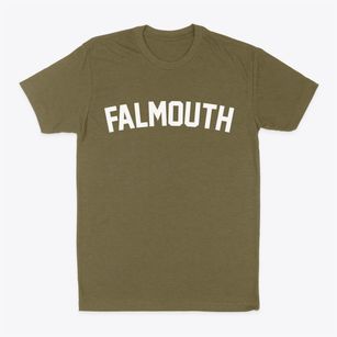 Falmouth Massachusetts Classic Curve Classic Dad T-Shirt