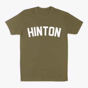 Hinton Iowa Classic Curve Classic Dad T-Shirt