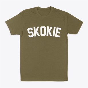 Skokie Illinois Classic Curve Classic Dad T-Shirt