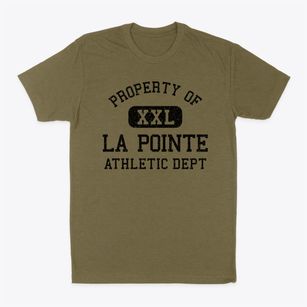 La Pointe Wisconsin Athletic Dept Classic Dad T-Shirt