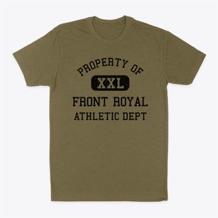 Front Royal Virginia Athletic Dept Classic Dad T-Shirt