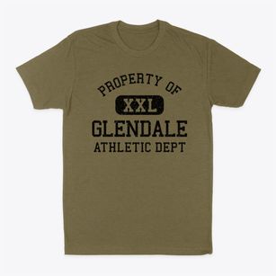 Glendale Wisconsin Athletic Dept Classic Dad T-Shirt